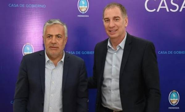 Santilli visitó a Cornejo, quien respaldó las reformas clave que busca Milei