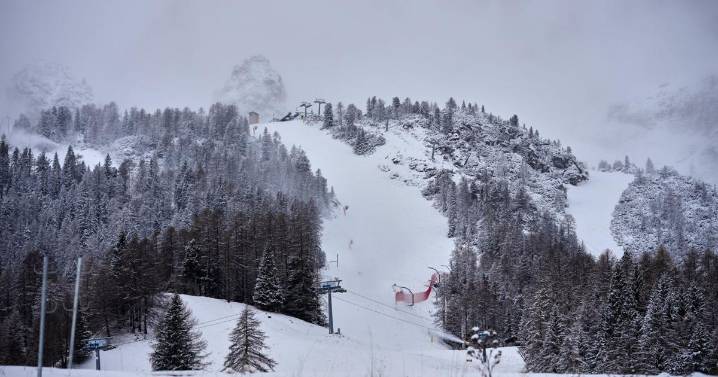 Milan Cortina Olympic mountains are wintry white after 1st big snowstorm of the season