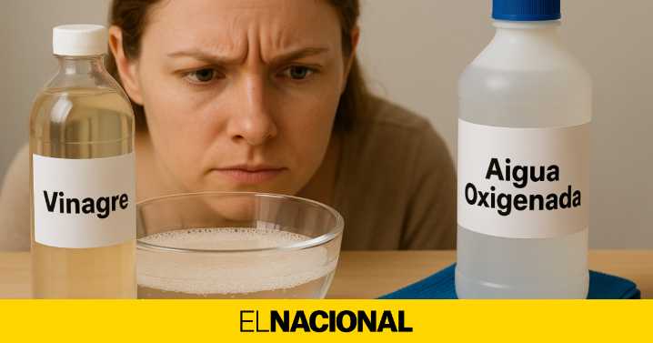 Mezclar vinagre con agua oxigenada: el truco de limpieza natural que arrasa (pero que pocos usan bien)