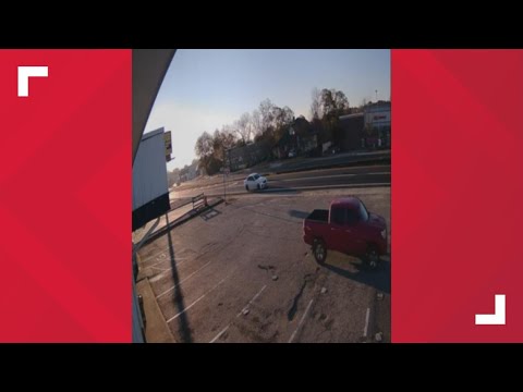 RAW VIDEO: Georgia football player caught in police chase caught on camera