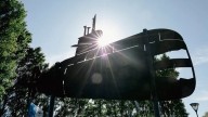 Renovaron el monumento a los héroes del submarino San Juan en Calzada