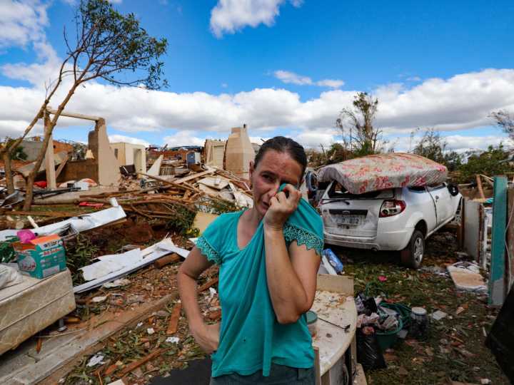 Powerful tornado wrecks Brazil town, killing six and injuring hundreds