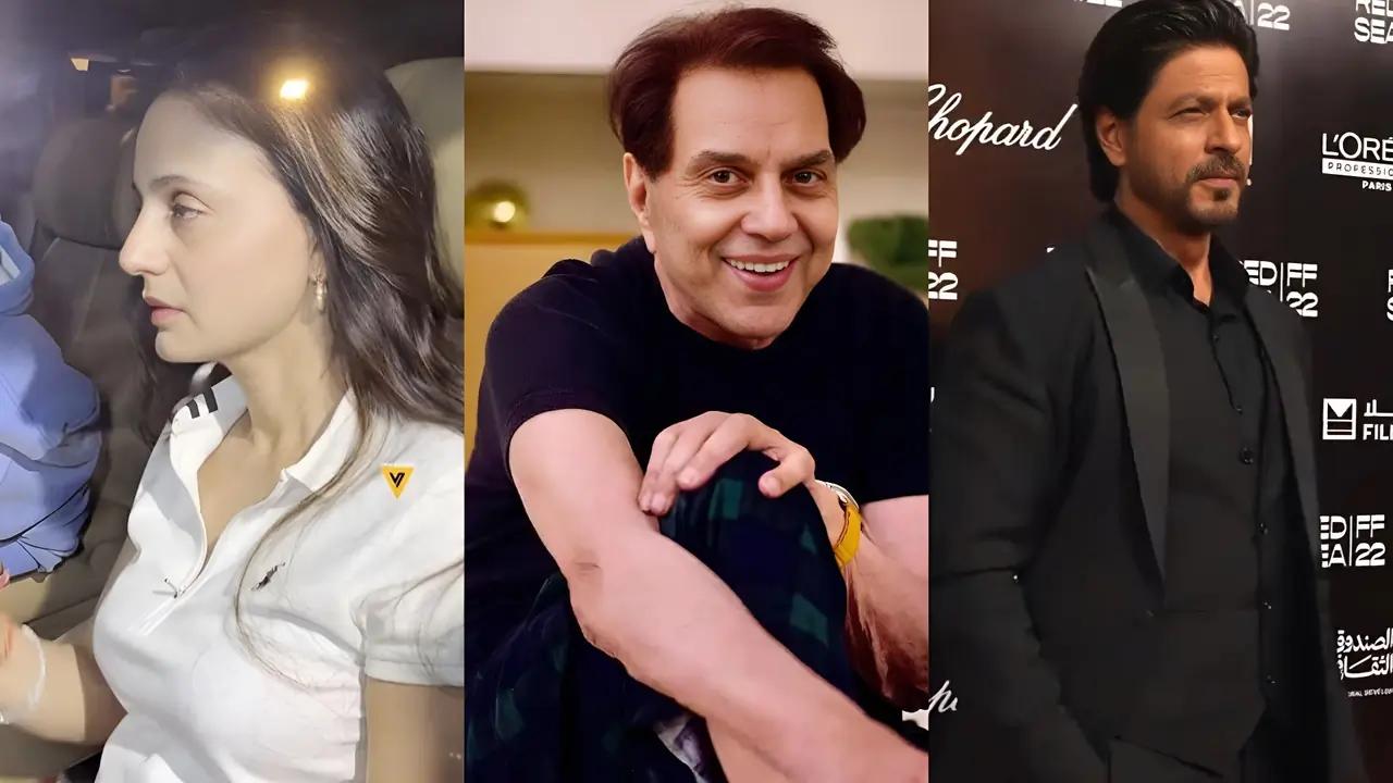 Dharmendra on ventilator; Ameesha Patel breaks down before media, SRK