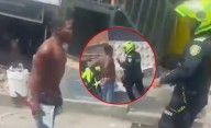 Videos revelan que joven muerto en Medellín había atacado a policías con cuchillo antes del disparo