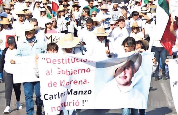 Respaldan partidos protestas del 15N