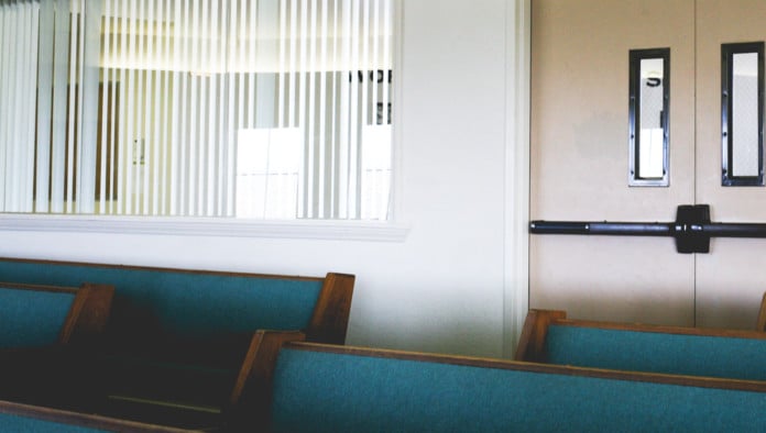 Back Pew Voted Best Spot In Church Fifty