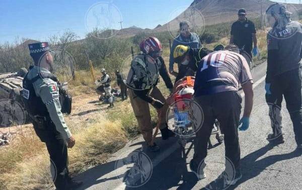 Mμεrεη en accidente tres de Durango casi en el Precos de Samalayuca