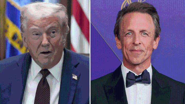Seth Meyers mocks Trump’s calls for his firing: ‘You’re clearly a medical expert’
