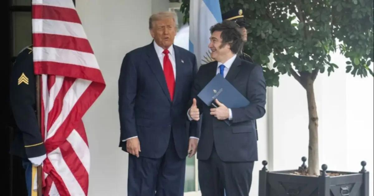 Javier Milei participaría junto a Donald Trump del sorteo del Mundial 2026 en Washington