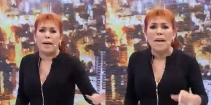 Magaly Medina explota contra su producción por fallas en vivo: “Se pueden ir a otros canales”