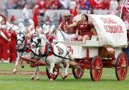 First Native woman drives Oklahoma's iconic Sooner Schooner
