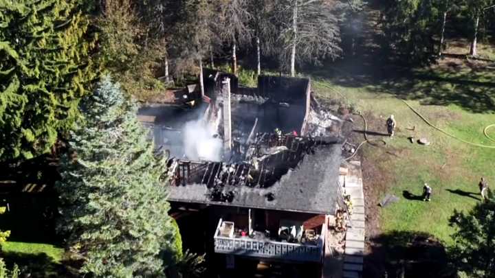 Pewaukee home a total loss after fire