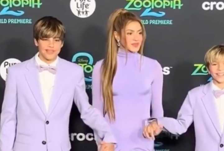 Shakira destacó en la premier de Zootopia 2 y confirmó el rol de sus hijos en la película