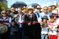 Azucena Cisneros transforma Jardines de Santa Clara e inaugura repavimentaciones