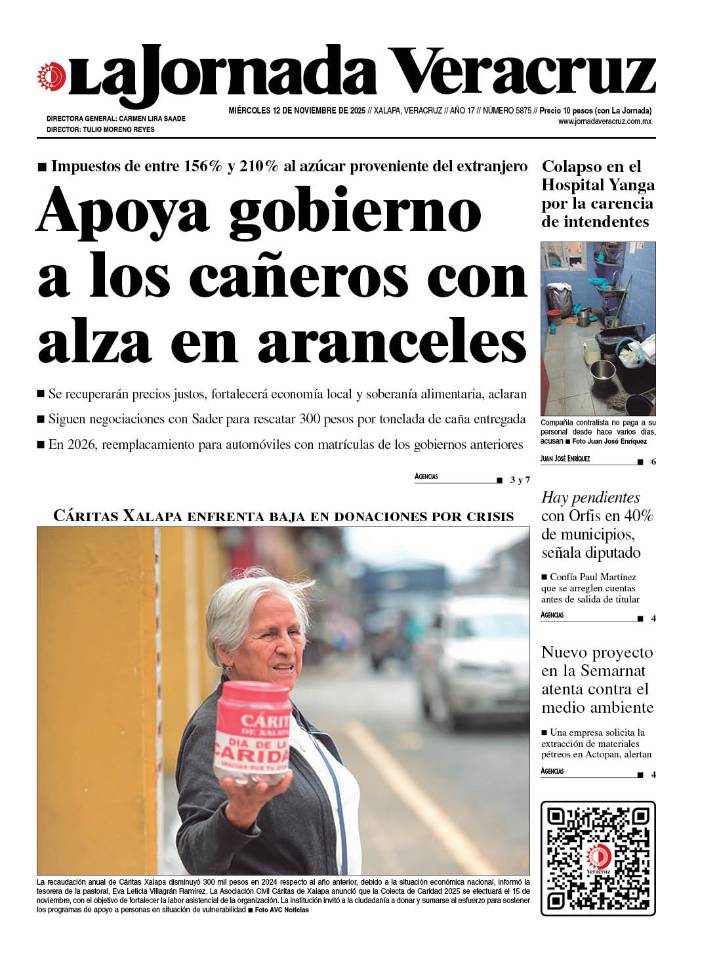 Portada del 12 de noviembre de 2025