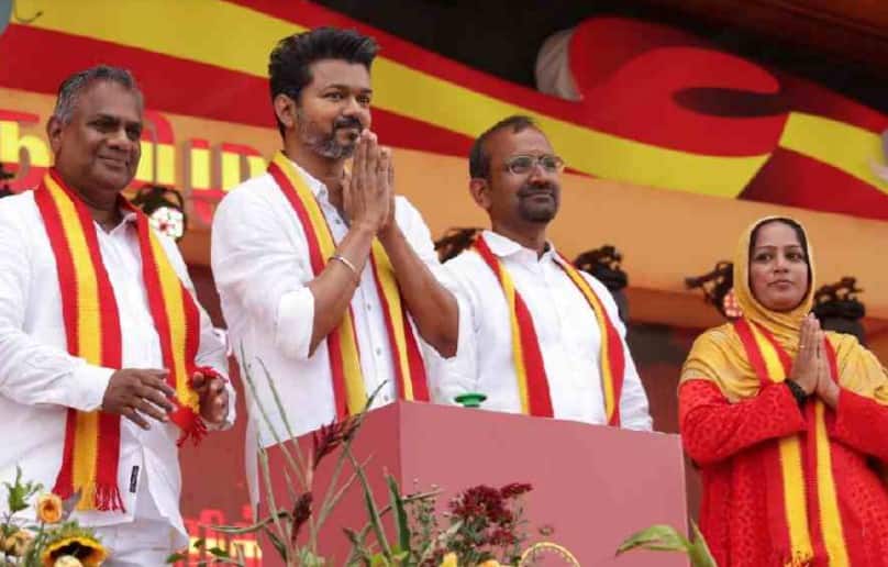 TVK holds protest against SIR across Tamil Nadu