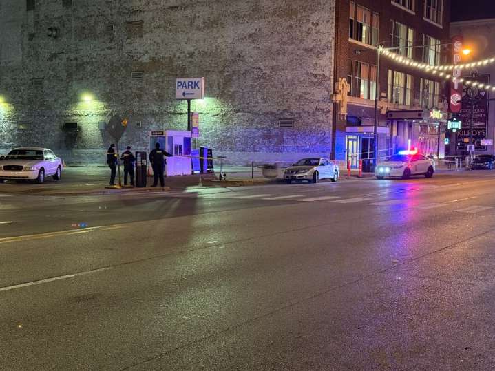 1 injured in downtown shooting