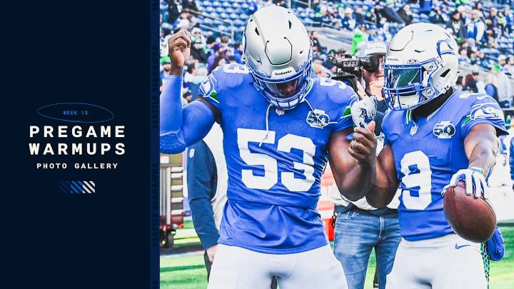 PHOTOS: Best Pregame Shots From The Seahawks' Week 13 Contest vs. The Vikings