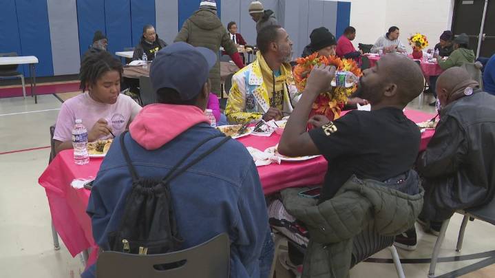 'A place that feels like home': Salvation Army volunteers serve early Thanksgiving meal to hundreds in East Cleveland