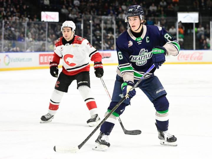 Canucks prospect Braeden Cootes stating his case for Team Canada spot