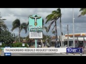 Plans to rebuild the Thunderbird Hotel with expansion in Treasure Island are now on hold