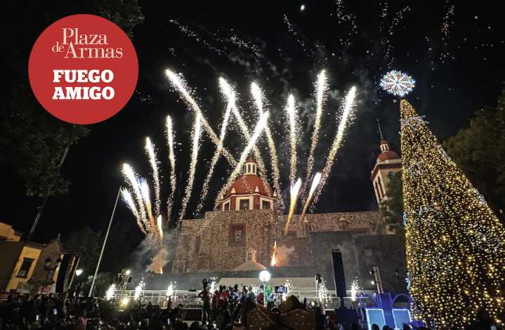 Corregidora dio inicio oficialmente a la temporada navideña c