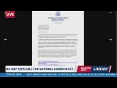 North Carolina Republicans call on Gov. Stein to deploy National Guard in Charlotte
