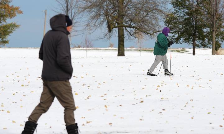 FOTOS: ¡Qué frío! Así han sido las fuertes nevadas en Estados Unidos