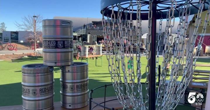 WATCH: Disc golf brewery bike crawl supports local non