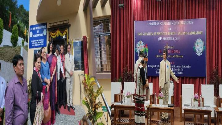 Mizoram gets advanced pesticide testing facility to boost food safety and farm research