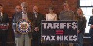 Local businesses join Schumer in criticizing tariffs, trade war with Canada
