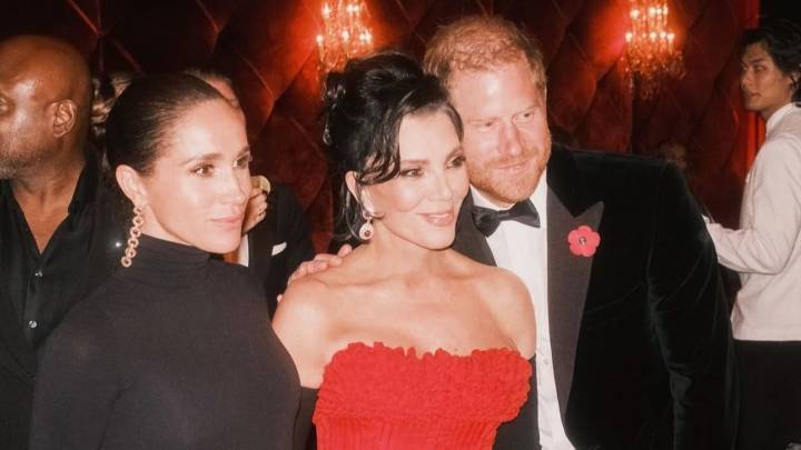 Kris Jenner borra fotos con Meghan Markle y príncipe Harry: explicación del drama