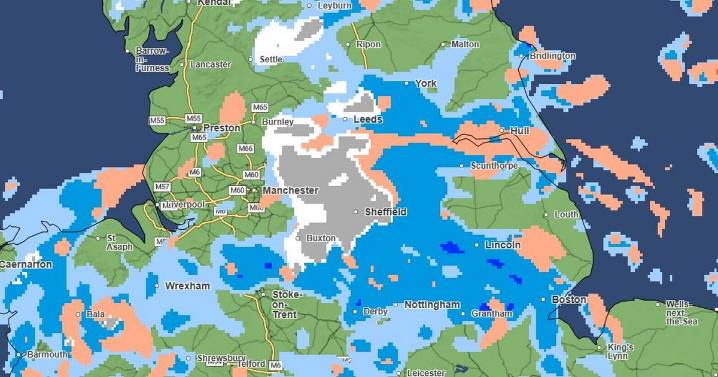 Will it snow in your area? Map shows UK snowfall over next five days
