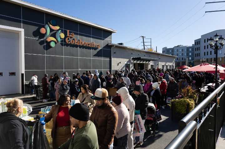 Food pantries in Massachusetts faced record demand, even before the SNAP freeze