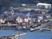 Un muerto y más de 170 edificios dañados por gran incendio en Oita, Japón