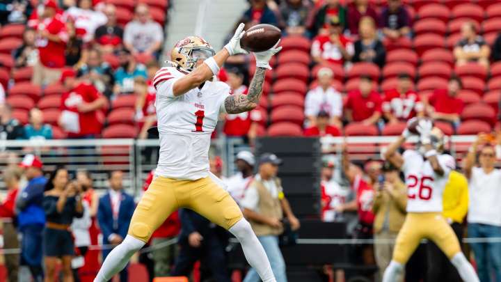 49ers WR Ricky Pearsall will practice on Wednesday