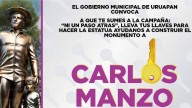 Emprenden campaña de recolección de llaves para construir un monumento a Carlos Manzo en Uruapan