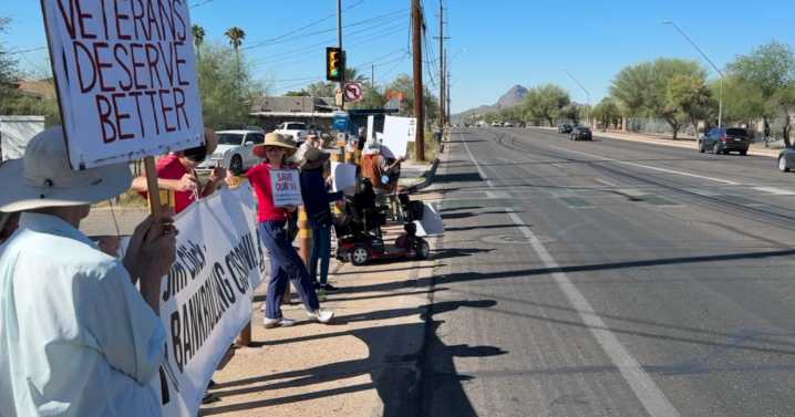 Veterans draw attention to shutdown’s impact on VA services