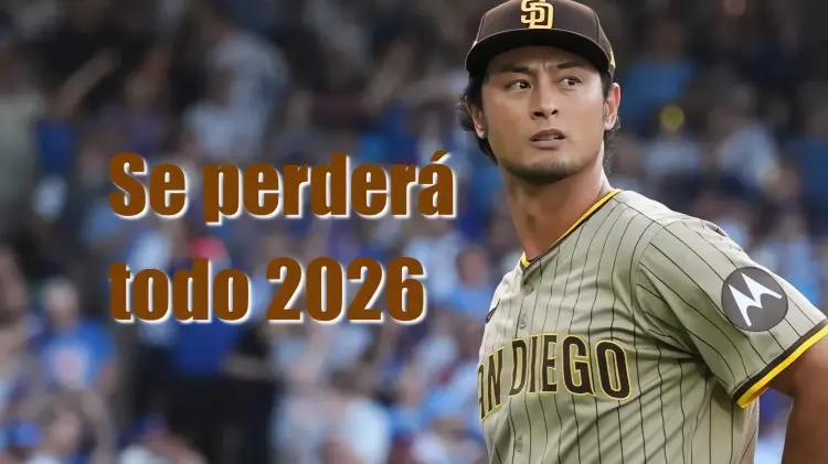 Yu Darvish, lesión grave, fuera de temporada 2026