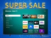 Shoppers can get the Hisense 75-inch TV for less than $400 at Walmart this week