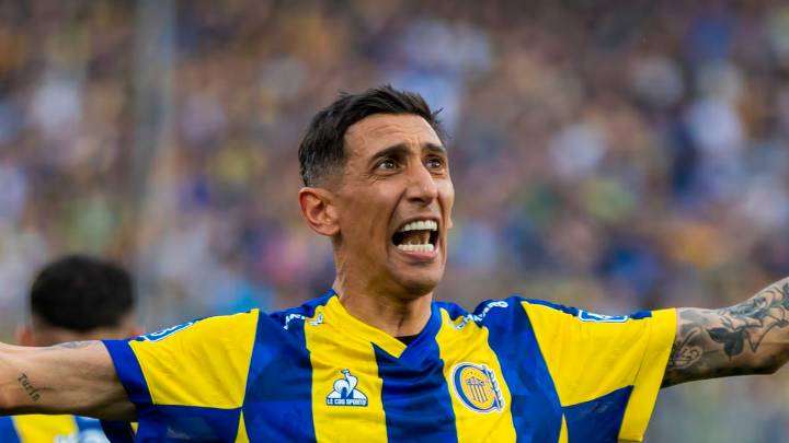 "Ladrón": vuelven a vandalizar un mural de Di María en el club donde comenzó a jugar