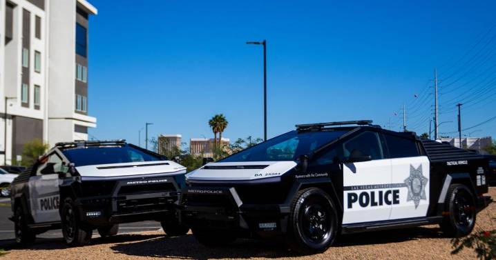Nation's largest fleet of police Cybertrucks to patrol Las Vegas