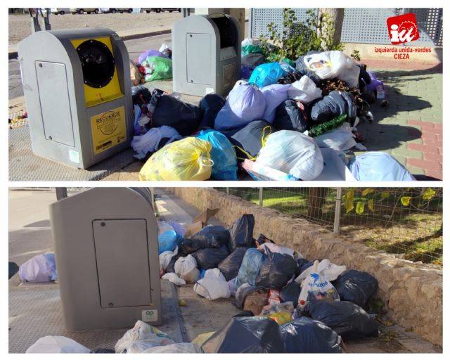 IU-Verdes se opone a la "brutal" subida del recibo de la basura que pretende Tomás Rubio