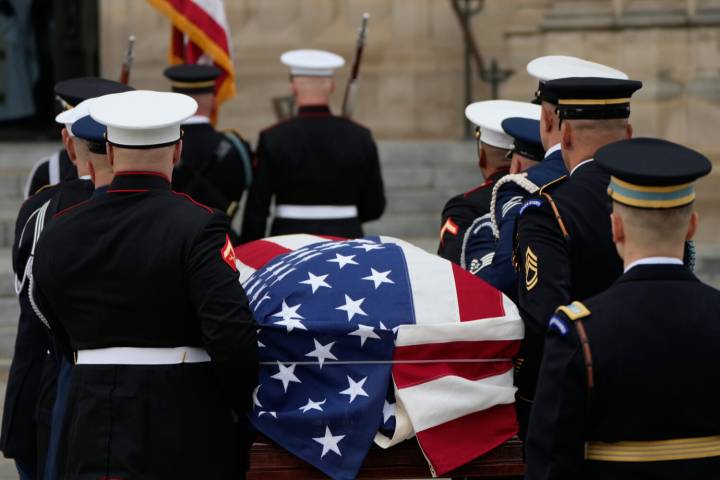 A bipartisan show of respect and remembrance is set for Dick Cheney's funeral, absent Trump