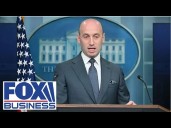 We are ‘at the precipice of one of the great economic periods’ in US history, Stephen Miller says