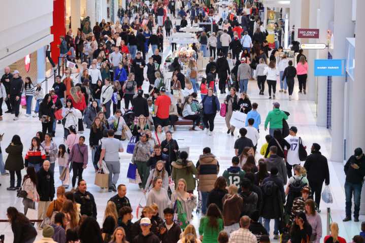 Black Friday shoppers spend billions in stores and online