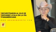 Secuestraron al hijo de Giovanny Ayala en la vía Panamericana - Noticias de Bogotá y Cundinamarca