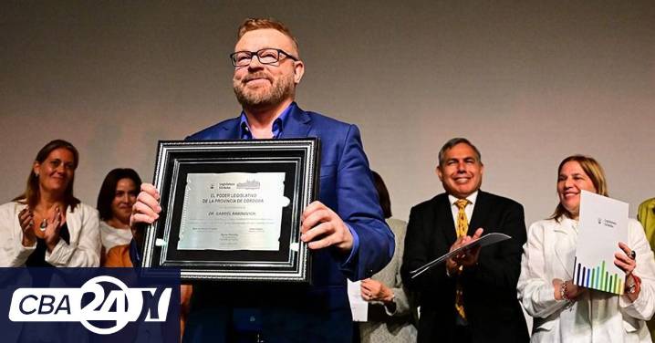 Córdoba reconoció al investigador Gabriel Rabinovich