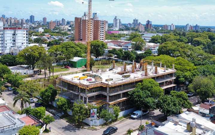 Avanza la construcción del nuevo edificio del InSSSeP