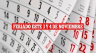 ¿Es oficial que el 3 y 4 de noviembre es feriado? Conoce si te corresponde dos días de descanso